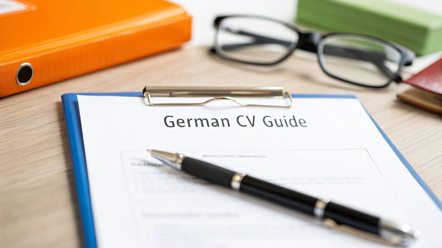Master the CV Format Germany for Your Dream Job