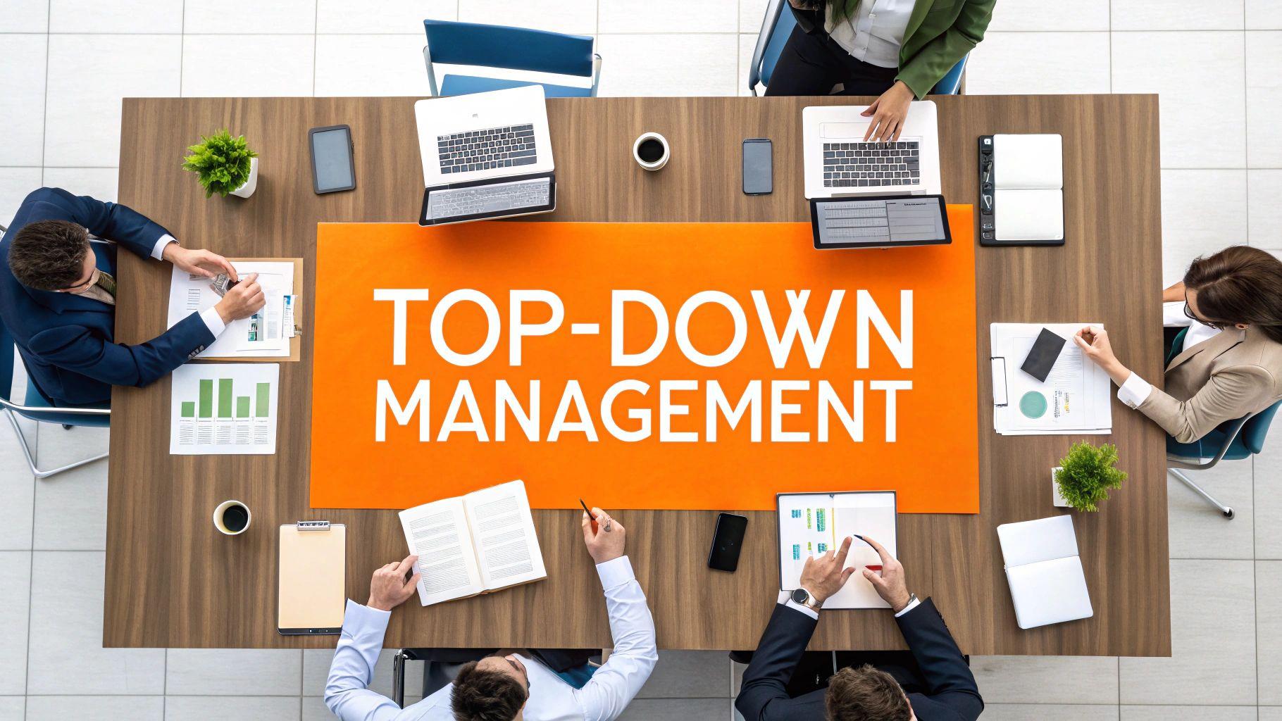 A Guide to Top Down Management for Leaders