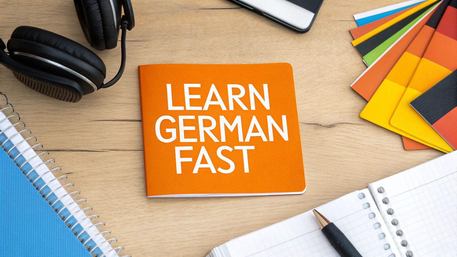 How to Learn German Fast and Actually Retain It